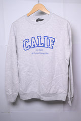 Primark Grey "Calif Los Angeles" Sweatshirt - Medium