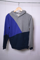 Cool Club Blue, Purple, and Grey Hoodie (Small, Excellent Condition)