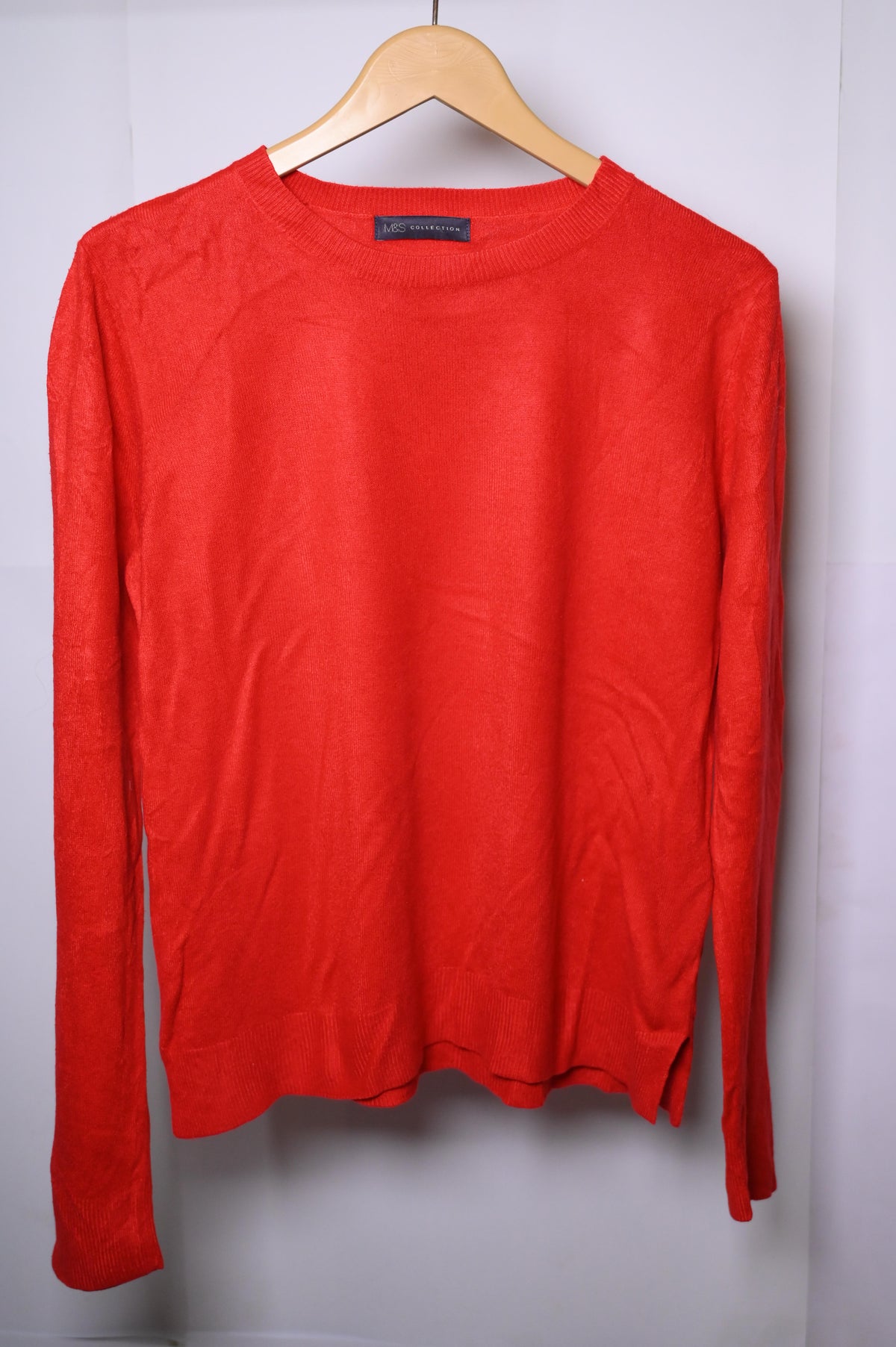 M&S Red Sweatshirt - Medium