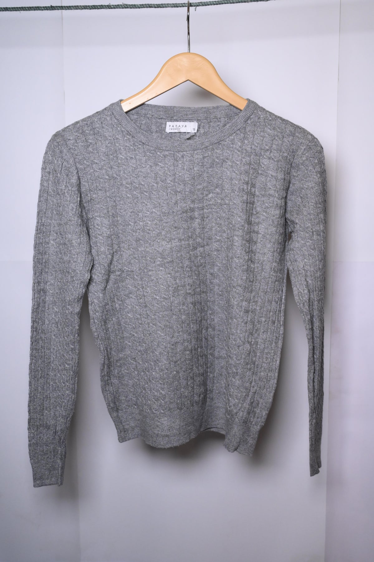 Papaya Grey Sweatshirt