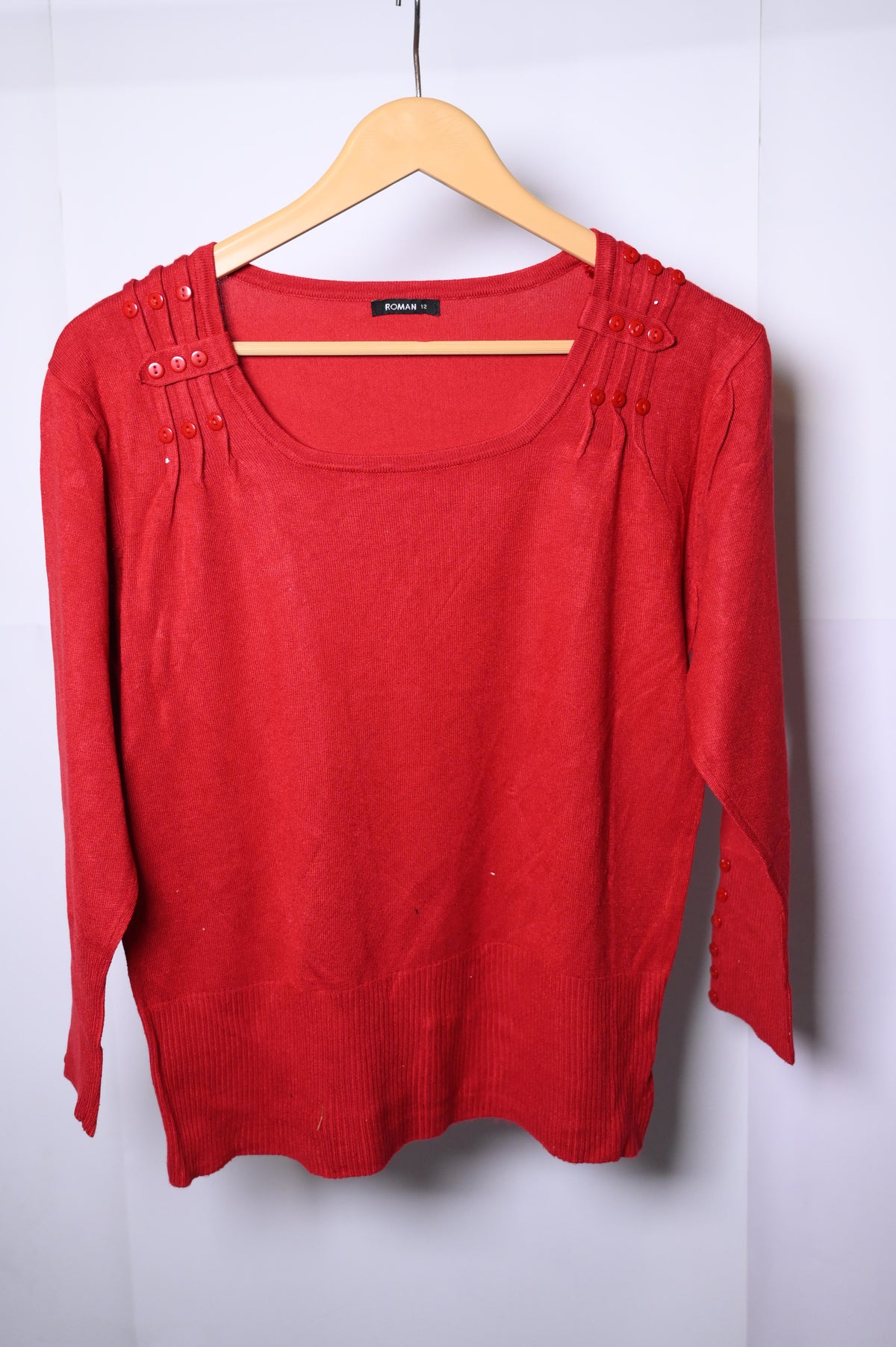 Roman Red Sweatshirt (Medium)