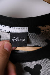 Disney Grey, Black, and White Sweatshirt