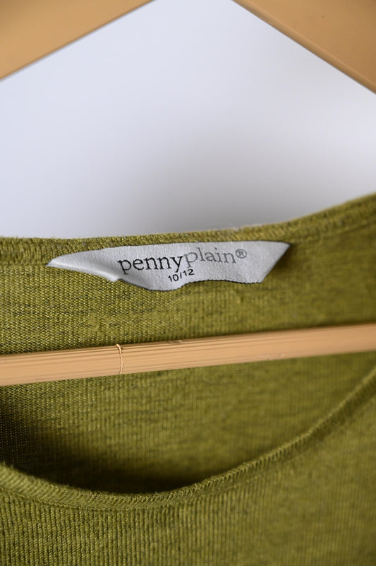 Penny Plain Green Sweatshirt