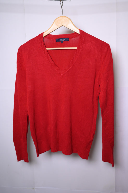 Collection Debenhams Red Sweatshirt (Medium)