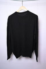 Thriftyfy Classic Black Full-Sleeve  Sweatshirt