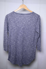 Papaya Grey & White Sweatshirt (Medium)