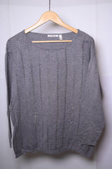 Punt Grey Sweatshirt (Medium)