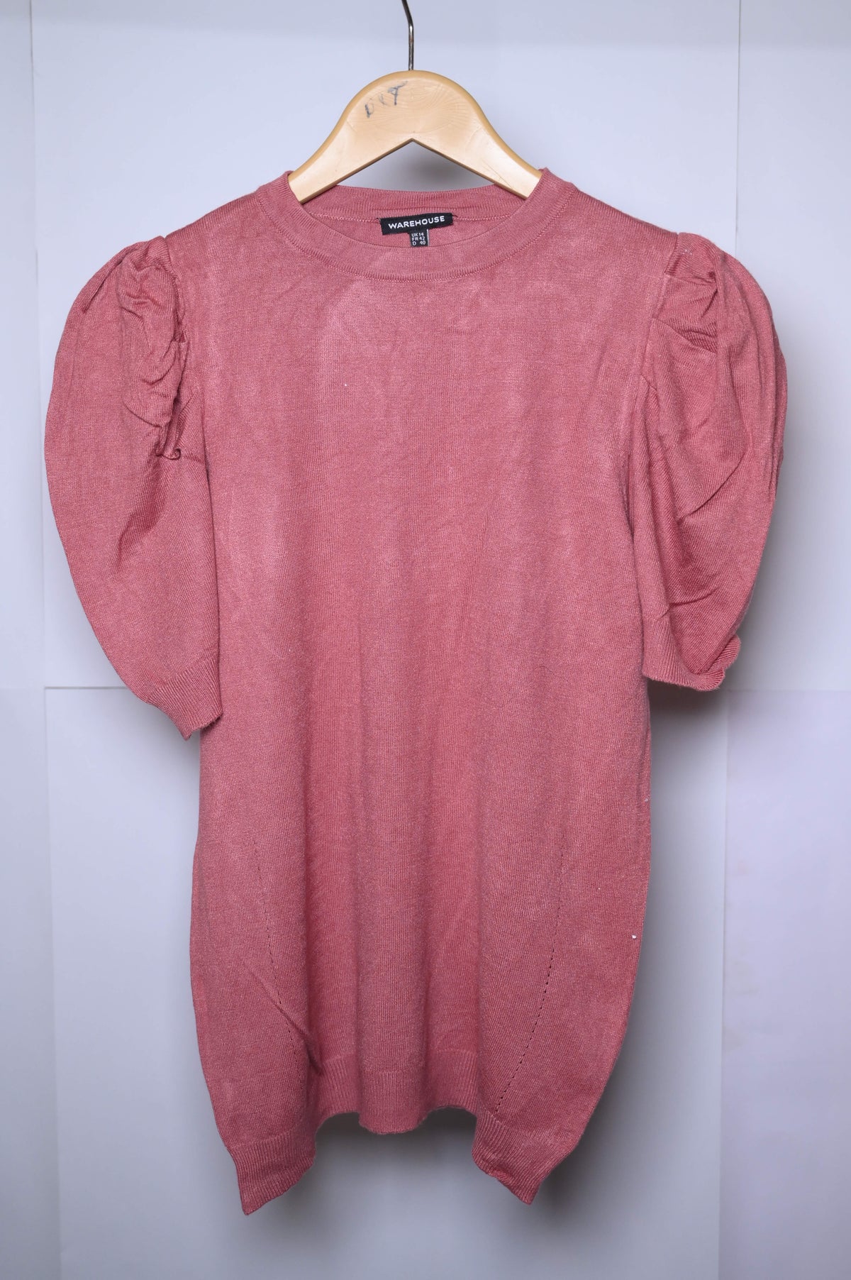 Warehouse Pink Medium Winter Blouse