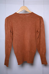 M&S Radiant Bronze Full-Sleeve Sweatshirt