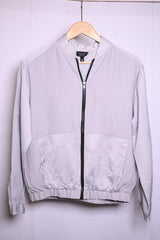 Topshop Gray Zipper Jacket – Medium