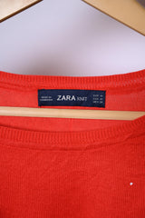 Zara Orange Sweatshirt - Medium