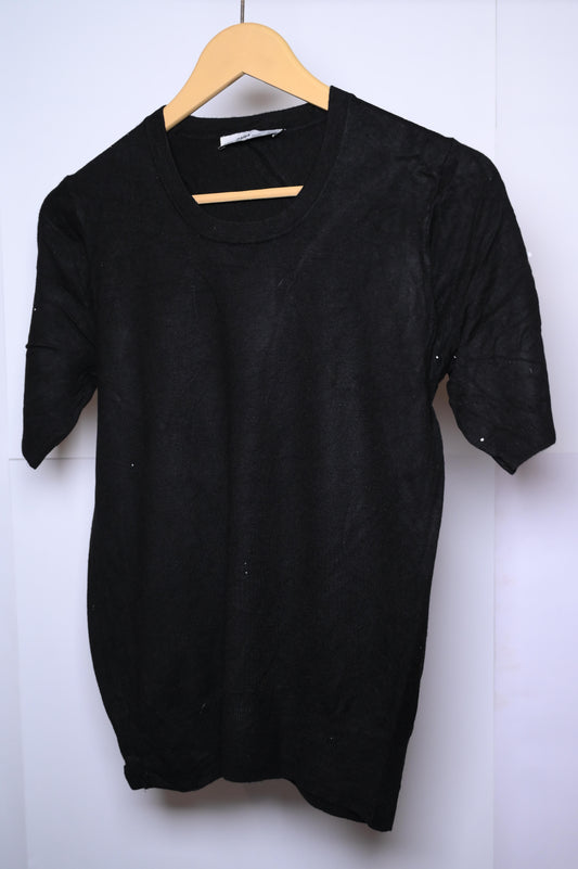 Zara Essentials Black SweatShirt