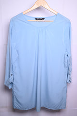 Real Form Medium Light Blue Blouse