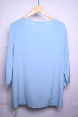 Real Form Medium Light Blue Blouse