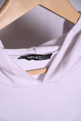 Shein White Hoodie - Medium