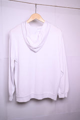 Shein White Hoodie - Medium