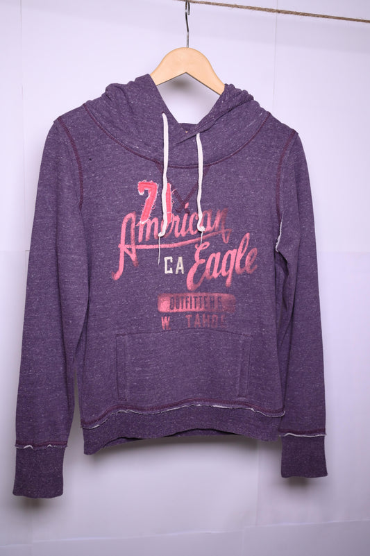 American Eagle Purple Hoodie - Medium