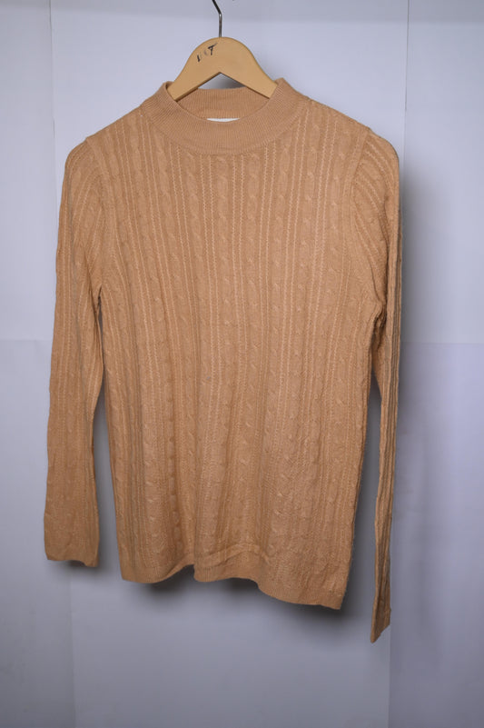 Classic Small Light Brown Sweatshirt