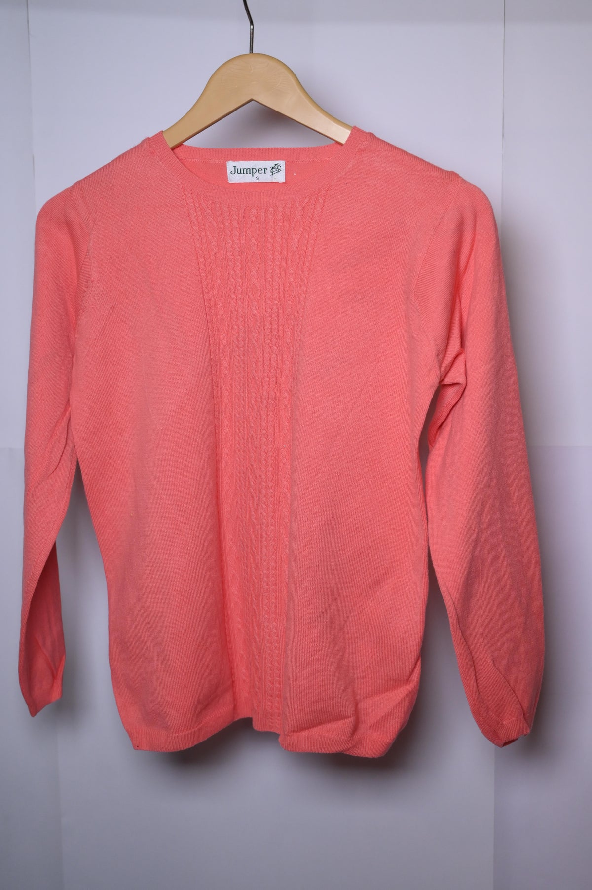 Pink Jumper Sweatshirt - Small