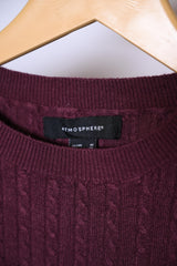 Atmosphere Maroon Winter Blouse (Small)