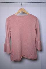 Apricot Pink Sweatshirt - Small