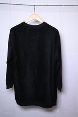 Pull & Bear Sleek Black Full-Sleeve SweatShirt