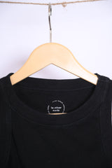 River Island Black Crop Top - Small