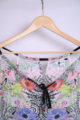 Rockmans Floral Crop Top - Medium