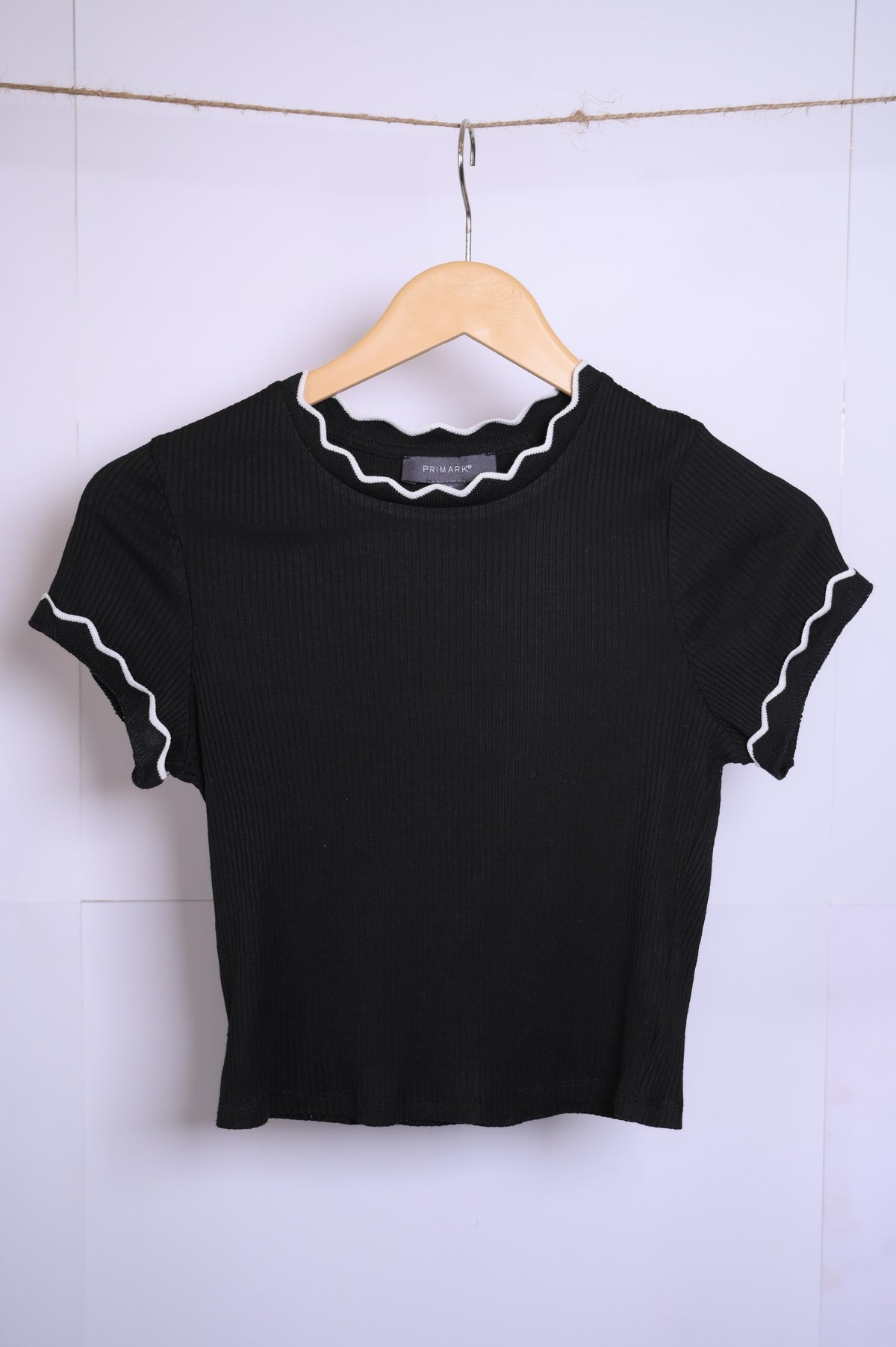 Half Sleeve Crop Top By Primark