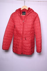 Tally Weijl Red Sporty Zipper Puffer