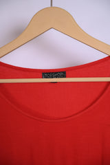 Red Top Shop Crop Top – Small