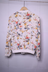 New Look Floral Zipper Jacket