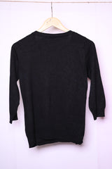 George Black Viscose Sweater – Small Size