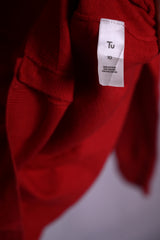 Tu Red Viscose Sweater - Small