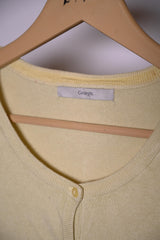 George Yellow Viscose Sweater - Medium