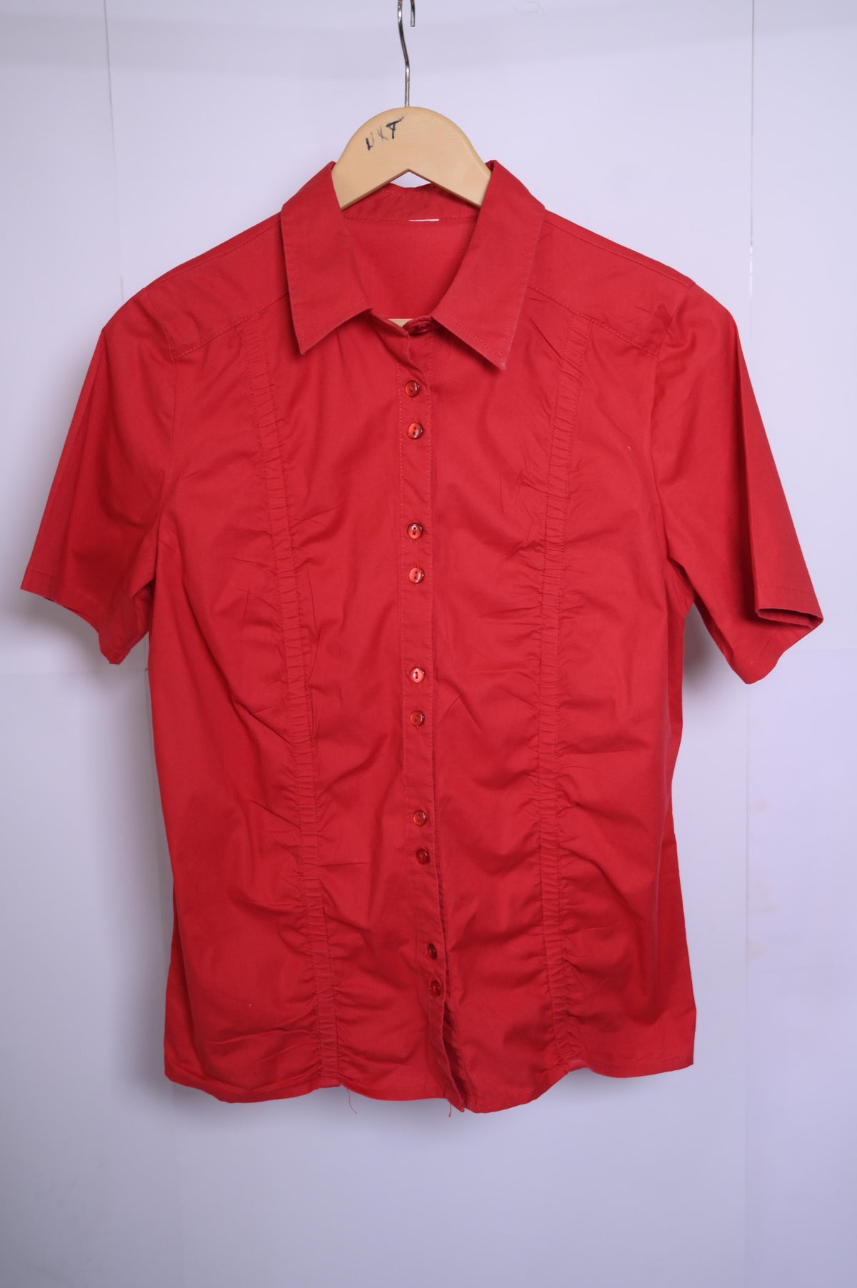 Thriftyfy Red Blouse - Small