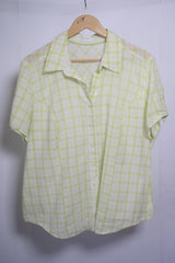 Bonita Light Green Blouse - Medium