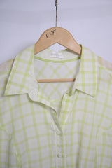 Bonita Light Green Blouse - Medium