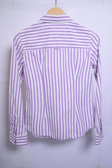 Coups Collection Purple Striped Blouse - Small