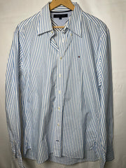 Tommy Hilfiger Timeless Button-Down Shirt – Blue