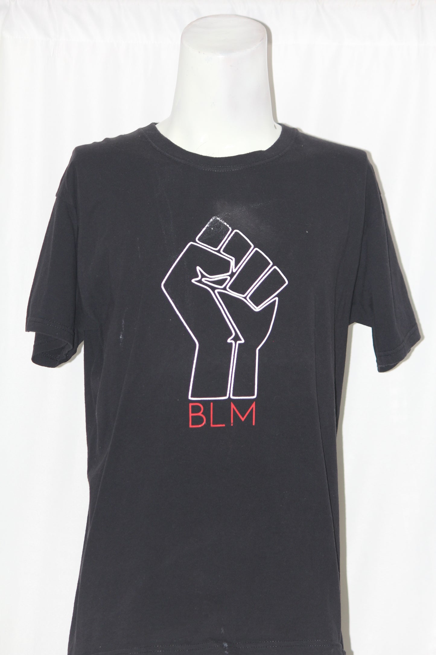 Fruit of the Loom Black Printed T-Shirt