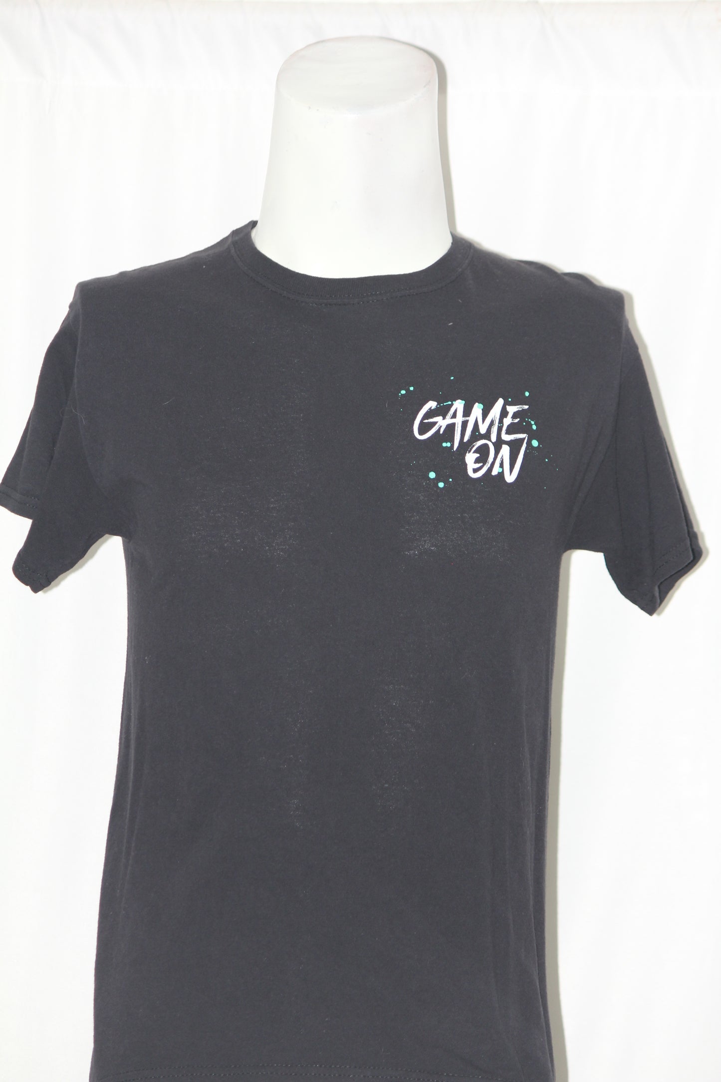Fruit of the Loom Black Printed T-Shirt