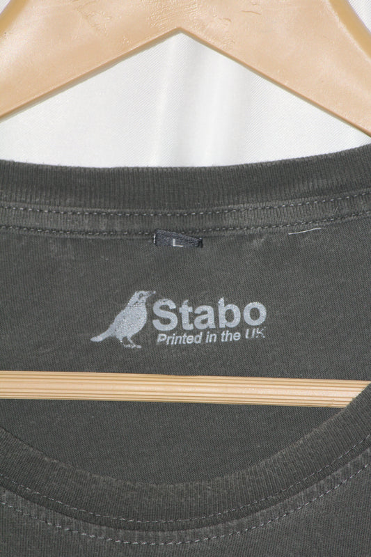 Stabo Green Printed T-Shirt