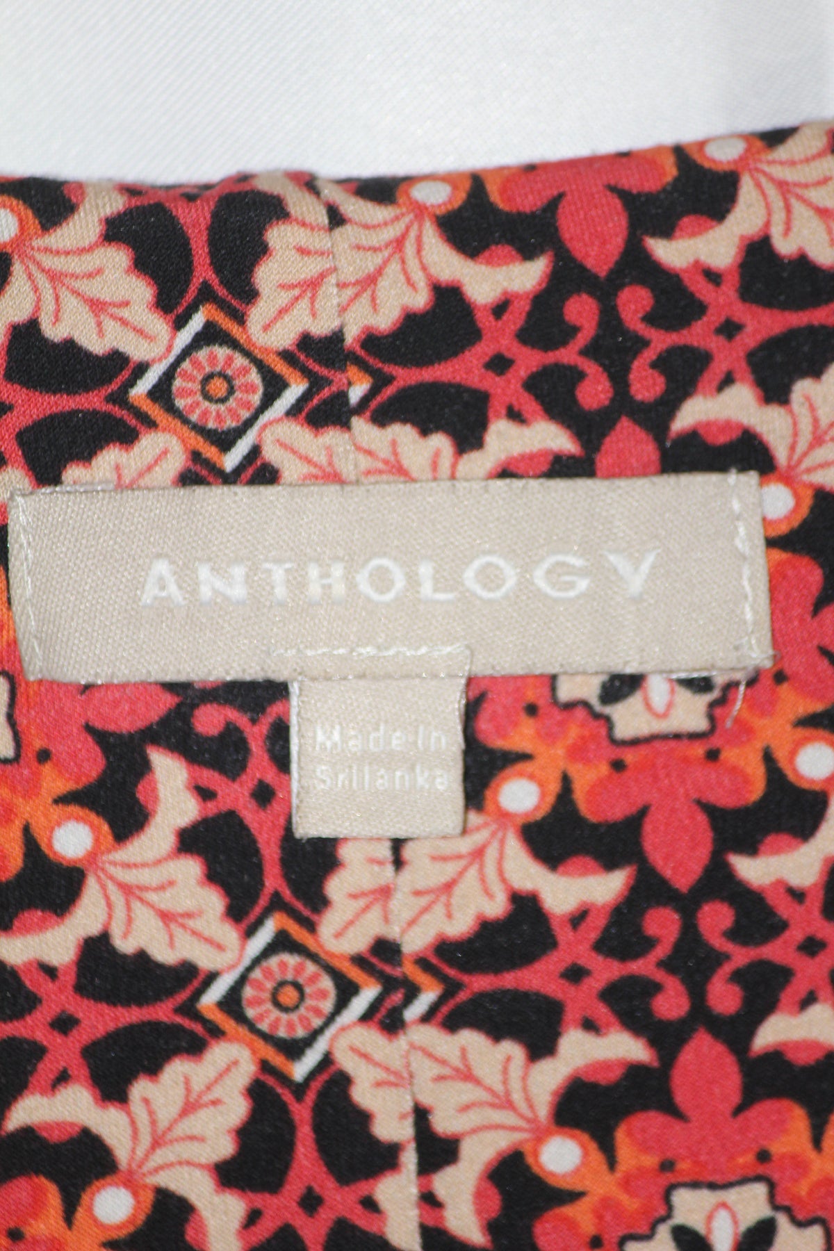 Anthology Red Floral Dress