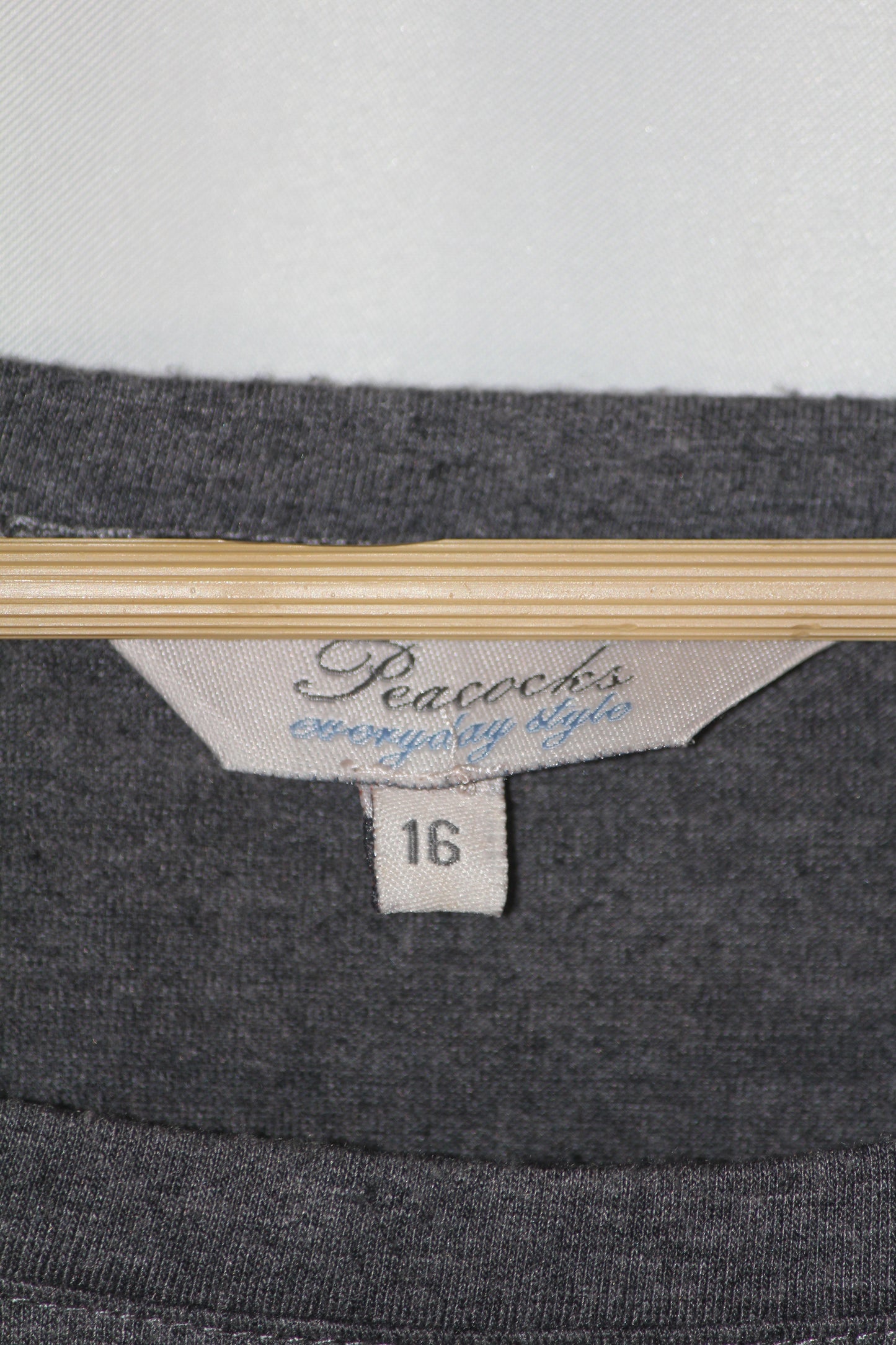 Peacocks Grey Long Dress