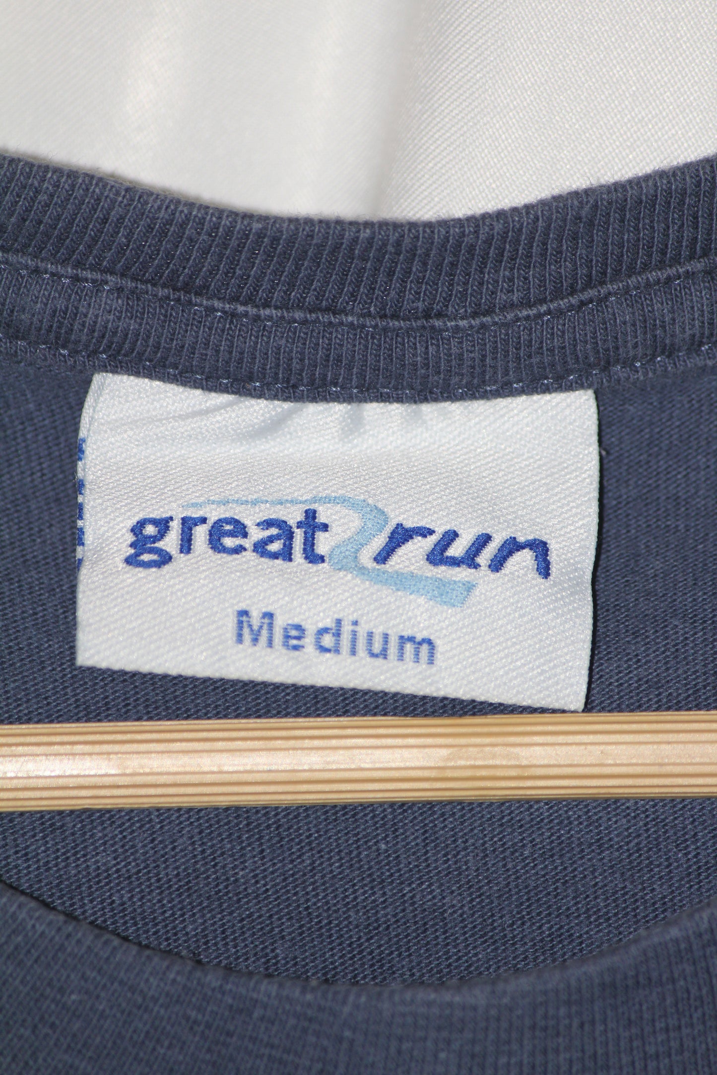 Great Run Blue Printed T-Shirt