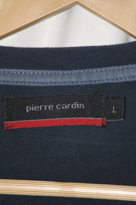 Pierre Cardin Navy Printed T-Shirt