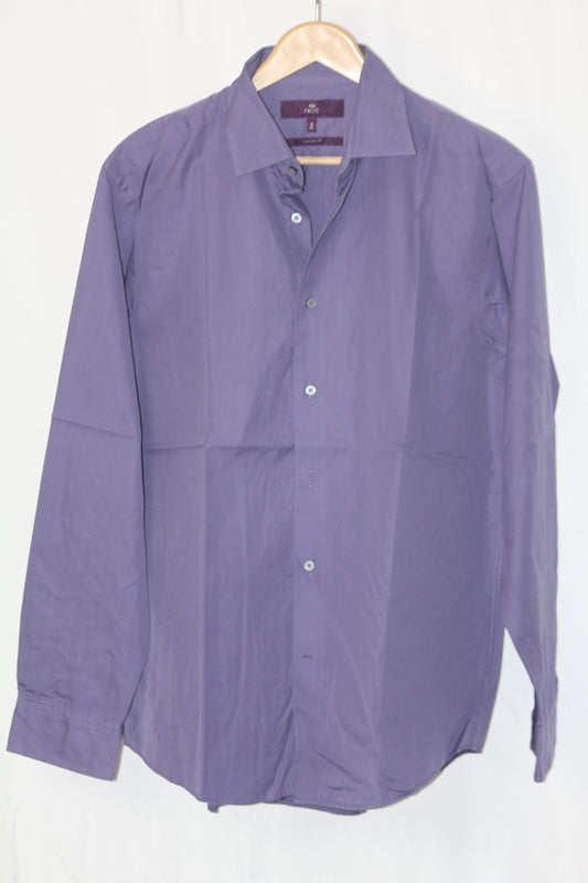 Purple Full Sleeve Button-Down Shirt – Next (Large)