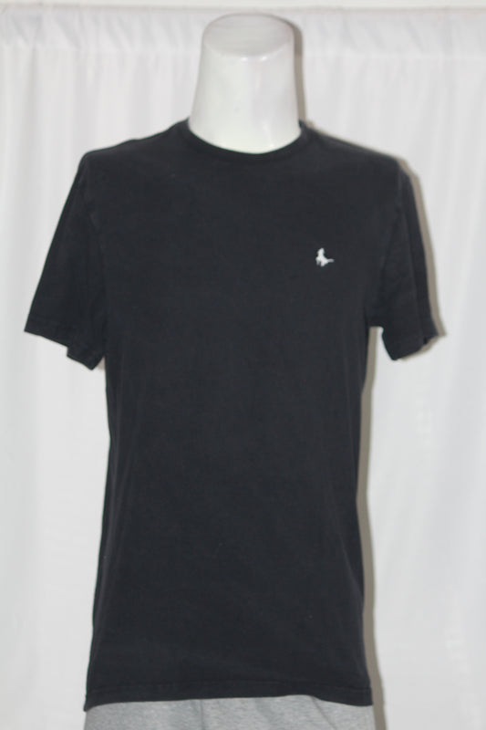 Jack Wills Black Half-Sleeve T-Shirt