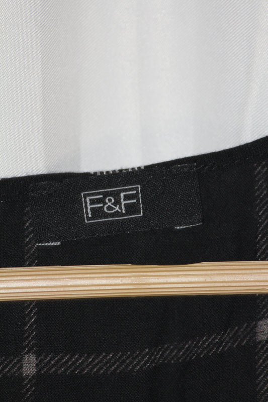 F&F Black Checkered Dress